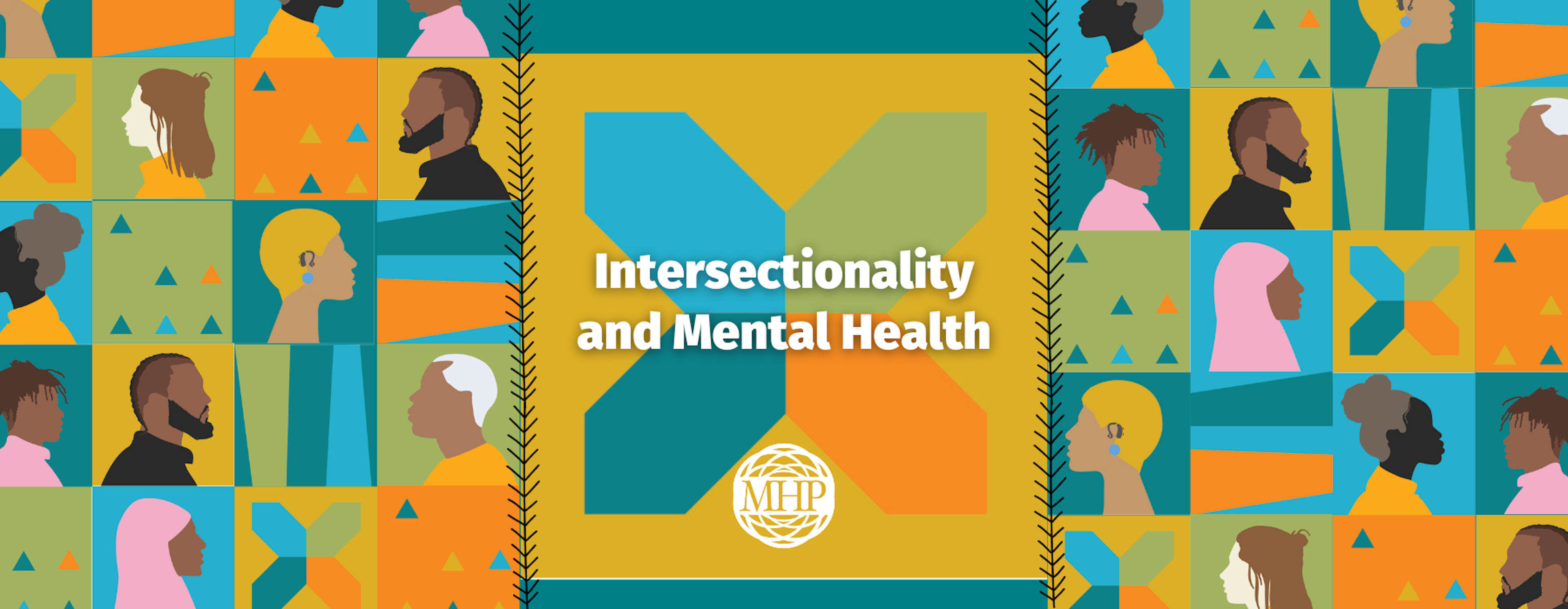 Text: Intersectionality and Mental Health Blog Header
