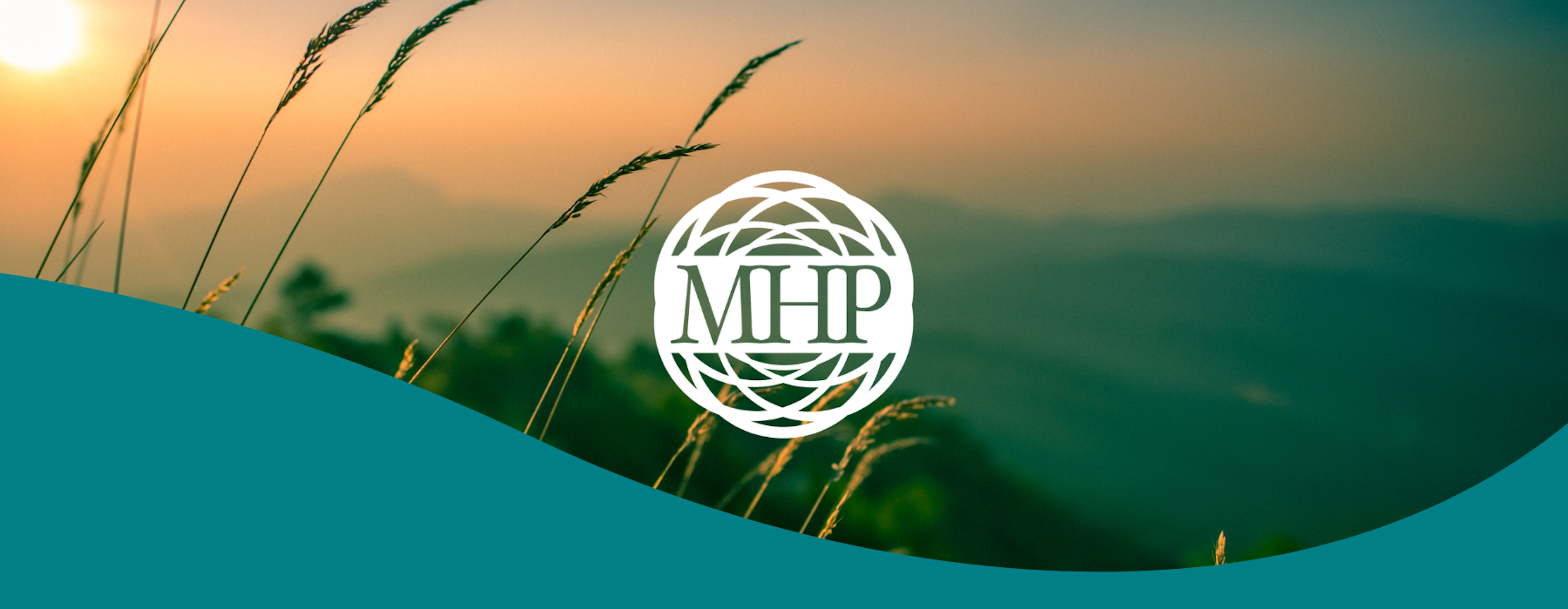 Ptsd Tips Sunset Over Mountains With Mhp Logo